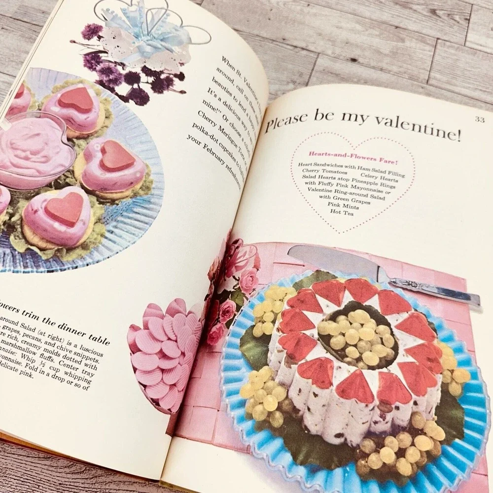 1963 Birthdays and Family Celebrations Cookbook‎ Better Homes Gardens BHG Vtg HC